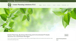 Desktop Screenshot of michiganestateplanningservice.com